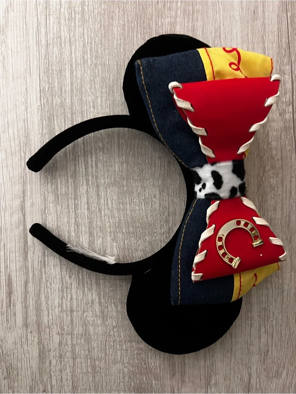 Toy Story Jessie Minnie ears with detachable bow